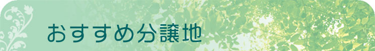 有限会社建友ホームおすすめ分譲地